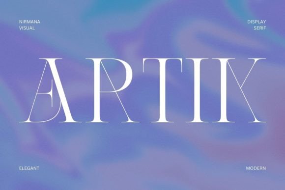 Artik: A Serif Display Font That Anchors Editorial Calm