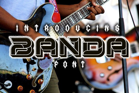 Banda: A Display Font That Commands Attention