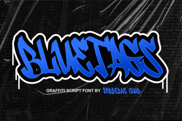 Bluetags: A Display Font That Gives Your Brand Instant Urban Polish