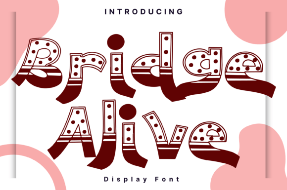 Bridge Alive: A Whimsical Handwritten Font That Feels Like a Real Design Choice