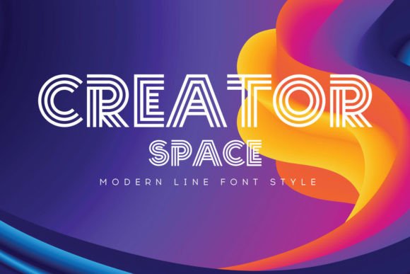 Creator Space: A Display Font That Elevates Modern Brand Identity