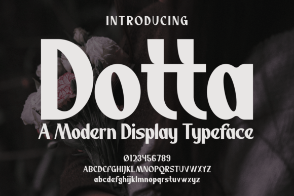 Dotta: A Bold, Authentic Display Typeface for Digital Brands