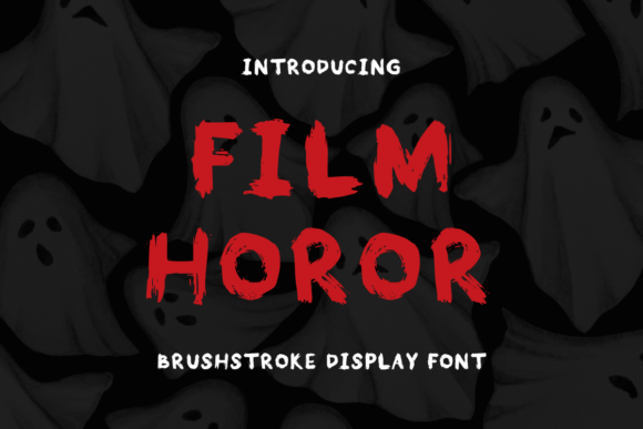 Film Horor: A Bold Display Font for High-Impact Campaign Moments