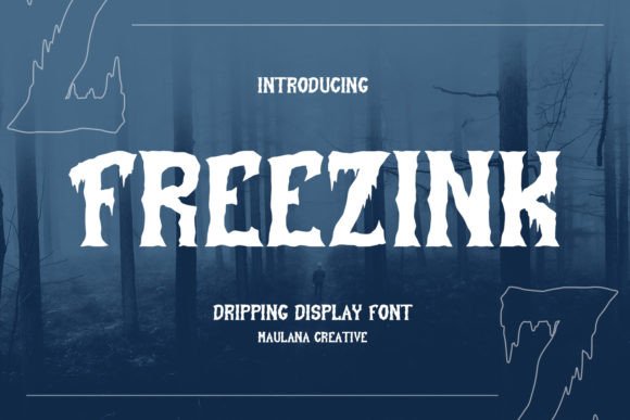 Freezink: A Display Font with Urban Edge and Editorial Clarity