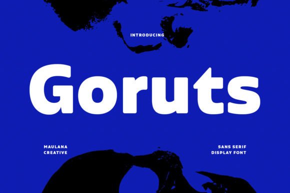 Goruts: A Bold Display Font That Anchors Digital Branding