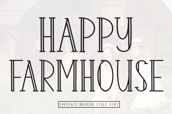Happy Farmhouse: A Friendly Handwritten Display Font for Digital Brands