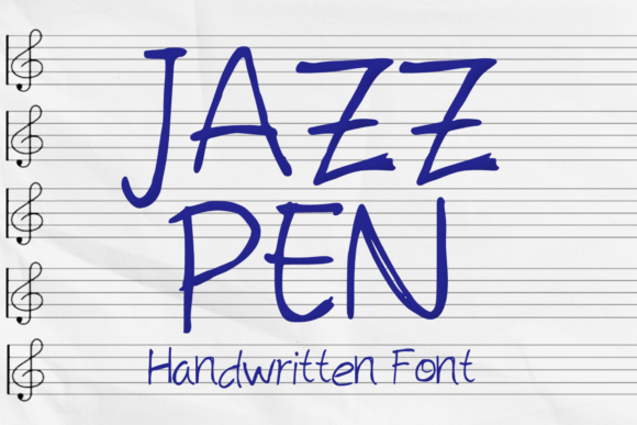 Jazz Pen: A Playful Handwritten Font for Crafters