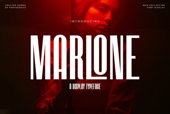 Marlone: A Retro Display Typeface That Elevates Digital Branding