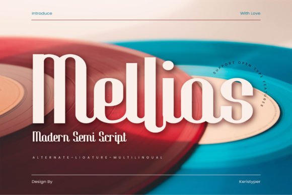 Mellios: A Display Font That Makes Your Brand Feel Thoughtful