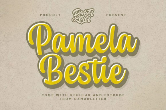 Pamela Bestie: A Playful Display Font That Builds Brand Trust