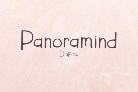 Panoramind: A Display Font That Makes Your Brand Feel Warm and Human