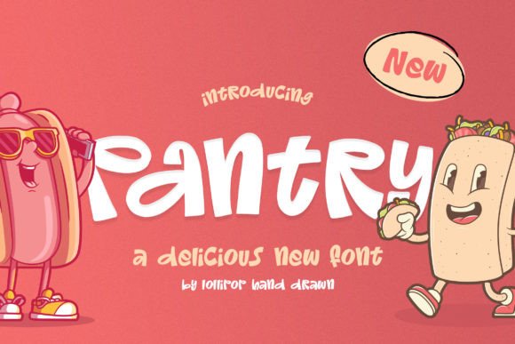 Pantry Font: A Delicious Display Typeface for Handmade Brands
