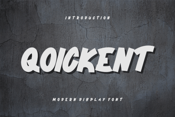Qoickent: A Modern Display Font for Scroll-Stopping Marketing