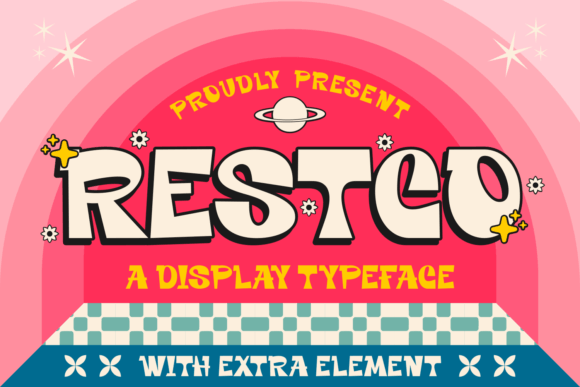Restco: A Display Font That Feels Like Sunlight on Paper