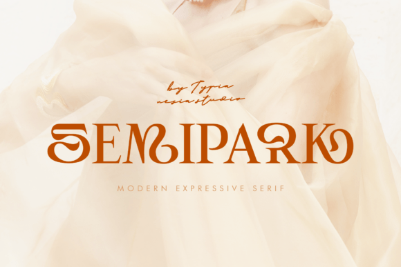 Semipark: A Display Font That Elevates Handmade Brands
