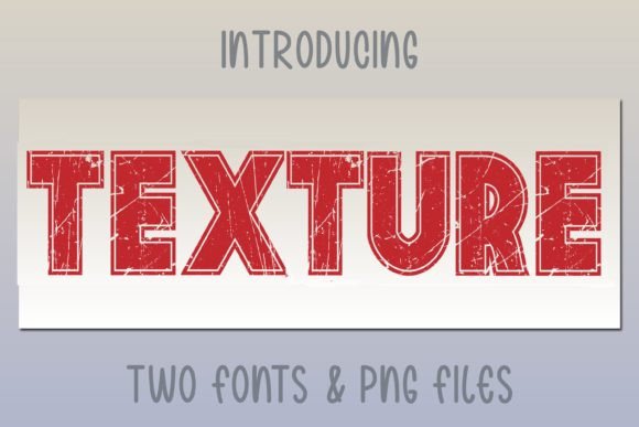 Texture: A Vintage Grunge Display Font That Cuts Through the Feed