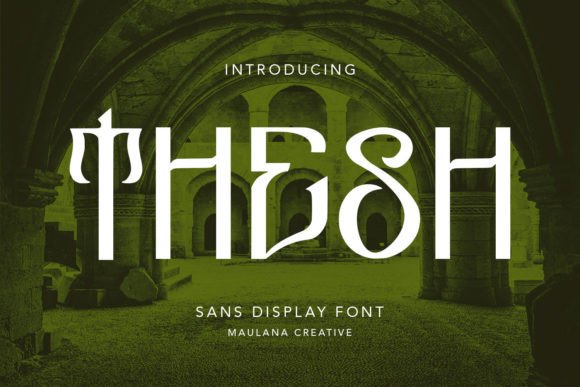 Thesh: A Display Font That Makes Your Brand Feel Intentional