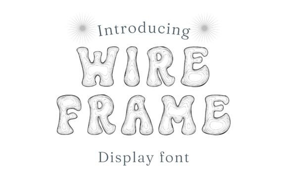 Wireframe: A Display Font That Builds Brand Trust