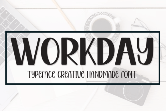 Workday: A Friendly Display Font for Editorial Charm