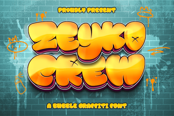 Zeyko Crew: A Bold Display Font for Standout Web Headlines