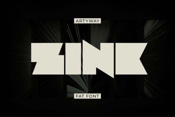 Zink: A Bold, Memorable Display Font for Small Business Brands